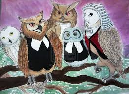 פרלמנט של ינשופים. ובעברית?